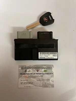 $318.66 • Buy HONDA CB 650  CB650 MJE-DB1 Ecu Cb650f CDI  Key HISS Lockset  2016  - 17