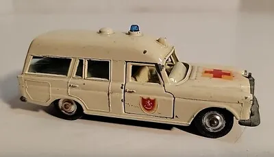 VINTAGE 1960s LESNEY MATCHBOX King Size K-6 Mercedes  AMBULANCE DIECAST TOY CAR • $18.99