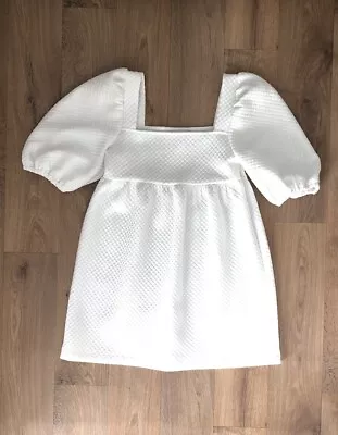 Miss Selfridge White Dress Size 12 • £6.45