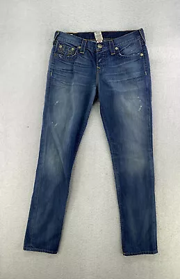 True Religion Womens Size 28 Dark Wash Mid Rise Brianna Skinny Leg Jeans • $21.95