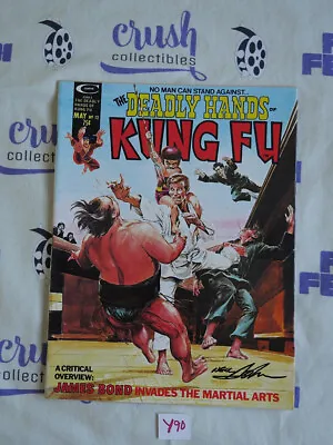 £79.78 • Buy Neal Adams HAND SIGNED The Deadly Hands Of Kung Fu (May 1975) JAMES BOND Y90