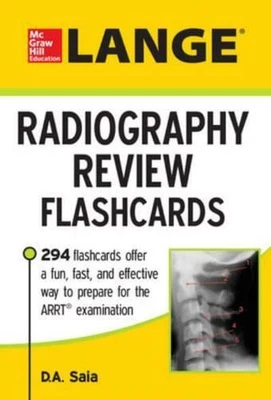 £27.39 • Buy LANGE Radiography Review Flashcards By D.A. Saia