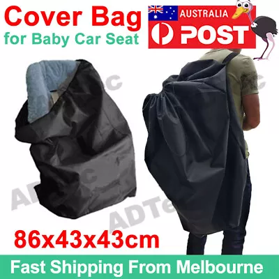 Car Travel Seat Bag Baby Seat Cover Carry Bag Travel Plane Baby Car Seat Covers • $13.85