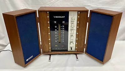 Vintage Viscount Model 1750 AM FM MPX Radio Stereo - Works Well! • $79.95