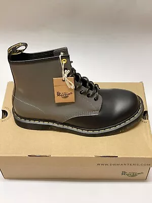 Dr. Martens 1460 Core Smooth Combat Boots Black Gray Men’s Size 13 US • $153.53