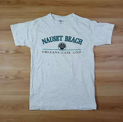 Vintage 1988 Nauset Beach Shirt Orleans-Cape Cod Single Stitch Size Large • $20