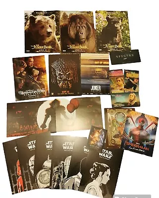 Cinema Poster Joblot Exclusive Star Wars Marvel Dc James Bond Dune Avengers Etc. • £42.99