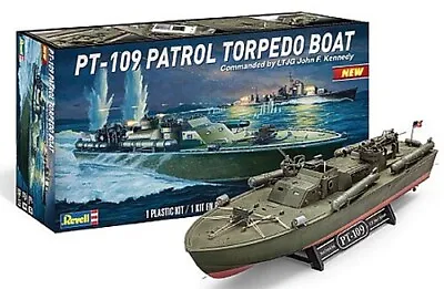 $29.91 • Buy Revell PT109 Patrol Torpedo Boat - Plastic Model Military Ship Kit - 1/72 Scale