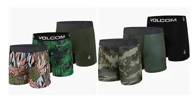 Volcom Men's Boxer Briefs 3 Pack Choose Size And Pattern • $19.49