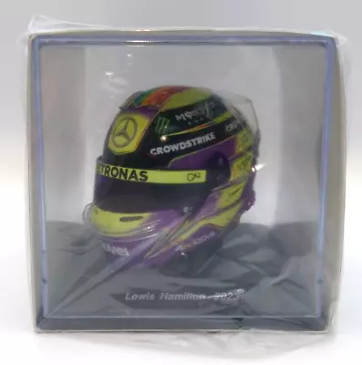 Lewis Hamilton 2023 Formula 1 Helmet - MERCEDES AMG - Spark 1/5 Scale -BRAND NEW • £99.99