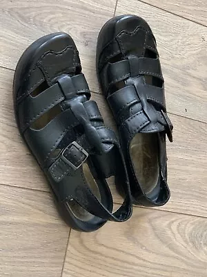 Mens Clarks Wild Edge Black Casual  Sandals… Size 10G • £20