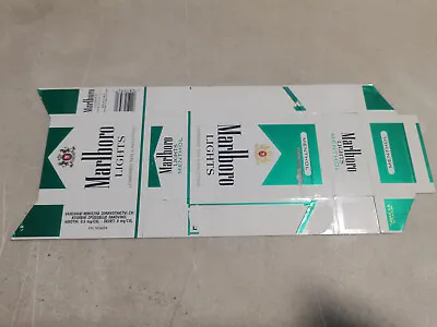 Opened Empty Cigarette Hard Pack--84 Mm-CZ-Marlboro • $2