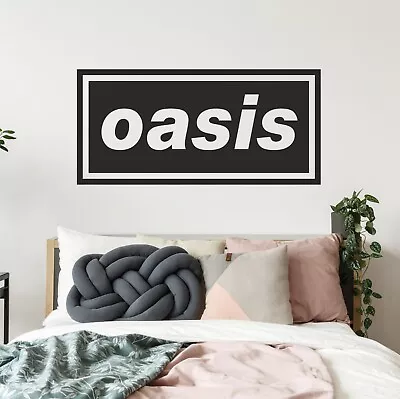 OASIS Band Logo Vinyl Sticker - 10 Size Choices Big And Small - Wall Car Macbook • £3.99