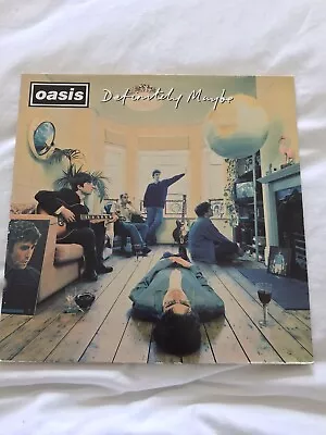Oasis Definitely Maybe Uk 1st Press 2 X 12  Vinyl Lp Damont Crelp169 1994 Rare • £185