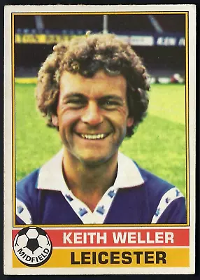 Topps - Footballers (red 1977) - #170 Keith Weller Leicester • £1.35