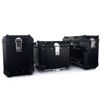 160L Panniers Luggage Cases Racks Black For BMW R1250GS R1200GS Adventure 14-18 • $990