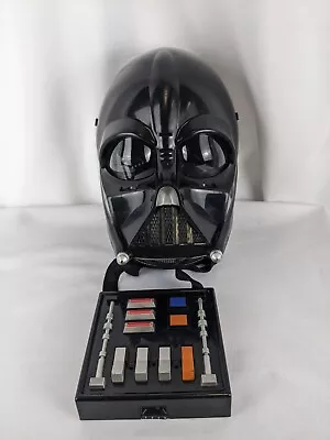 Star Wars Darth Vader Voice Changing Helmet Mask 2004 Hasbro Synthesizer • £23.35