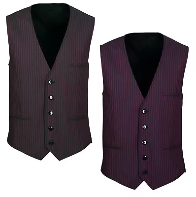 Mens Hospitality Catering Wedding Waistcoat Bar Staff Waiters Uniform Bar Hotel  • £9.99