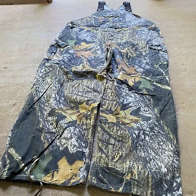 Vintage Camo Overalls Mens Size 48x29 Hunting Workwear • $35