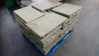 Original Stone Slabs Yorkstone Paving £85per Sq Yard Thestonedealer Best On EBay • £85