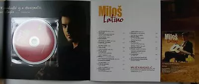 Milos Karadaglic Latino EU Presskit Booklet Inc. CD/DVD 2012 Rare! DG • £48.83