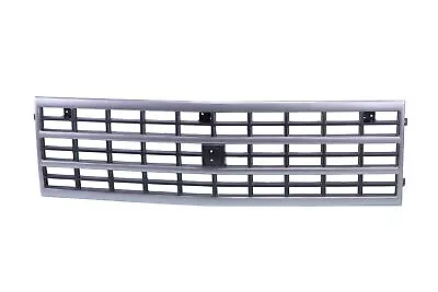 Silver Front Grille W/Black Insert For 92-95 Chevy G Series Van G10 G20 G30 P30 • $50.93