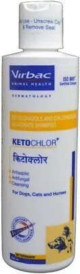 Virbac Ketochlor Medicated Antiseptic Shampoo For Cats/Dogs/Horses 16oz READ 60% • $23.88