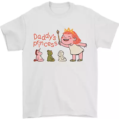 Daddys Princess Funny Unicorn Teddy Bear Mens T-Shirt 100% Cotton • £10.48