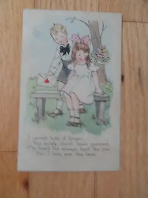 Vintage Valentine's Postcard 1909 Unposted • $3.50