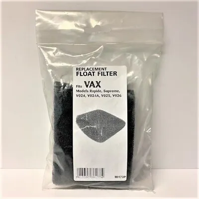 Carpet Washer Float Chamber Filter Fits VAX Rapide V-022 V-023 V-024 V-025 V-026 • £2.85