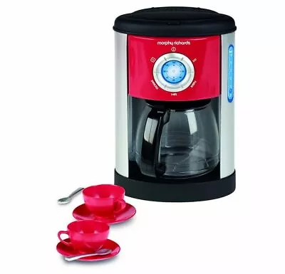 Casdon Morphy Richards Coffee Maker Playset Spoon Cup Saucer Kids Toy NEW • $16.30