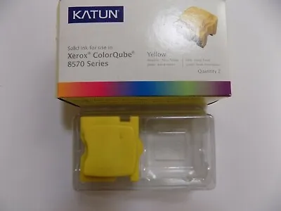 Katun Toner SOLID INK YELLOW Pack Of 1 For Xerox ColorQube 8570 Series NEW • £30
