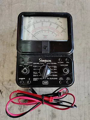 Vintage Simpson 260 Series 3 Volt-Ohm-Milliammeter Meter • $64.99