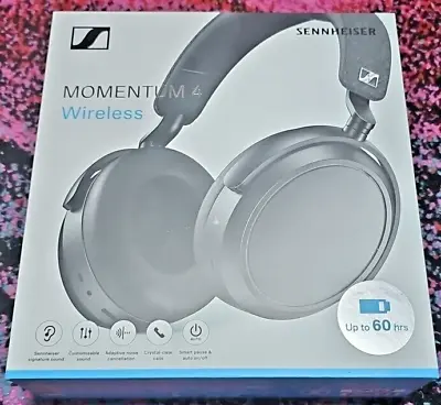 Sennheiser Momentum 4 Over The Ear Wireless Headphones - Black • $199.99