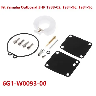 Carburetor Repair Kit 6G1-W0093-00 For Yamaha Outboard Engine Motor 3HP • $15.99