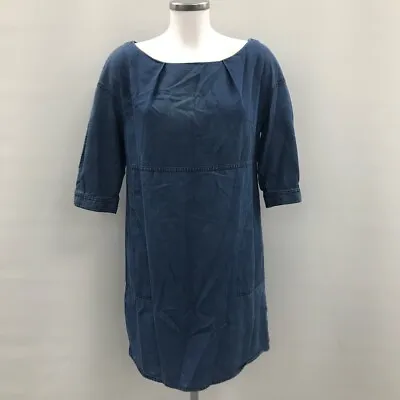 £7.99 • Buy Acne Dress UK Size 12 Blue WK24