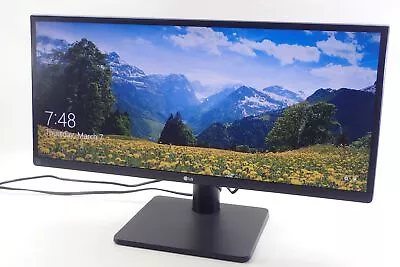 LG 29  29UB67-B 2560x1080 21:9 5ms IPS LCD Monitor DVI DP HDMI • $129.98