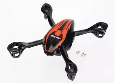 Traxxas 6215 Orange Upper & Lower Canopy & Mounting Screws: QR1 Quad Helicopter • $15