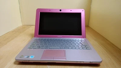 $159.99 • Buy Vintage SONY VAIO W VPCW119XJ/W Windows XP Color: Pink Tested Body Only Japan