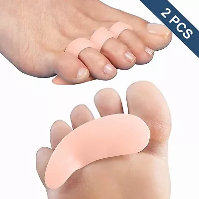 $5.99 • Buy 1 Pair Bunions Hammer Toe Separator Corrector Straightener Splint Cushion Pad