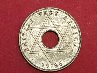 £8 • Buy 1936 British West Africa One Half Penny Coin - Edward VIII