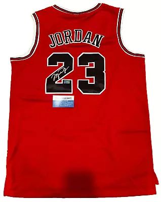 Michael Jordan Autographed/Signed Mitchell & Ness Jersey COA • $355