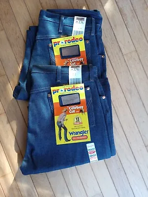 Wrangler Pro Rodeo Cowboy Cut Competition Jeans Men's 36 X 34 NWT New • $27.50