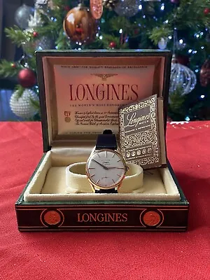 Longines Flagship Solid 18K Rose Gold In Great Condition 1950 • £3000