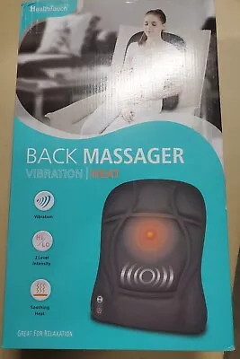 (FREE SHIP) Health Touch Back Massager With Soothing Heat & Vibration H-2076-4 • $12.99