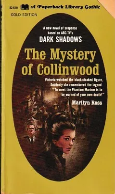 The Mystery Of Collinwood By Marilyn Ross Dark Shadows Book • $5
