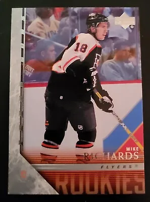 2005-06 Upper Deck Young Guns Mike Richards RC #202 Philadelphia Flyers Rookie • $4.99