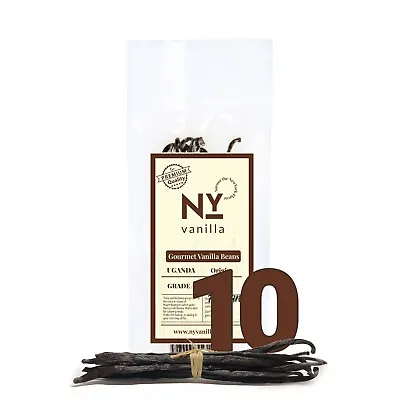 Whole Vanilla Beans Grade A [6-8 Inches] Vanilla Pods For Making Vanilla Extract • $13.99