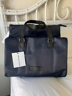 Issey Miyake Parfums | Navy Blue Tote | Gym Bag | Travel Bag NWT • $59.99