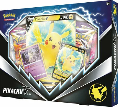 $17.70 • Buy Pokemon Pikachu V Box 4 Booster Pack Promo Set 2022 Brilliant Stars Sealed New